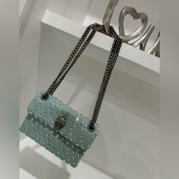 Kurt Geiger London Mini Kensington Crystal Butterfly Fabric. - Picture 4 of 9